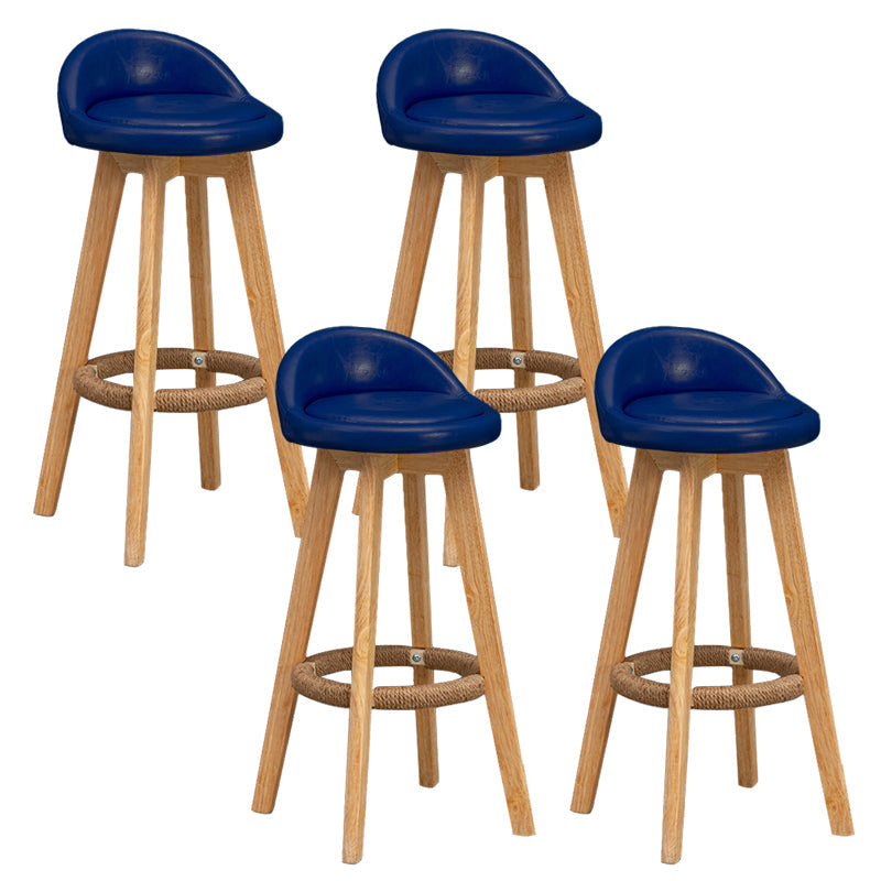 Tabouret de comptoir à dos basse du comptoir bas du bars à tabouret bas en cuir basse en cuir basse en cuir bas