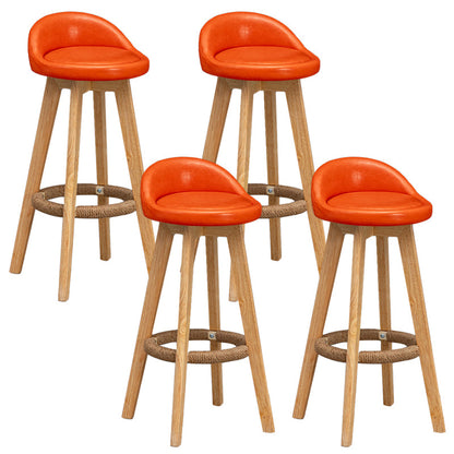 Tabouret de comptoir à dos basse du comptoir bas du bars à tabouret bas en cuir basse en cuir basse en cuir bas