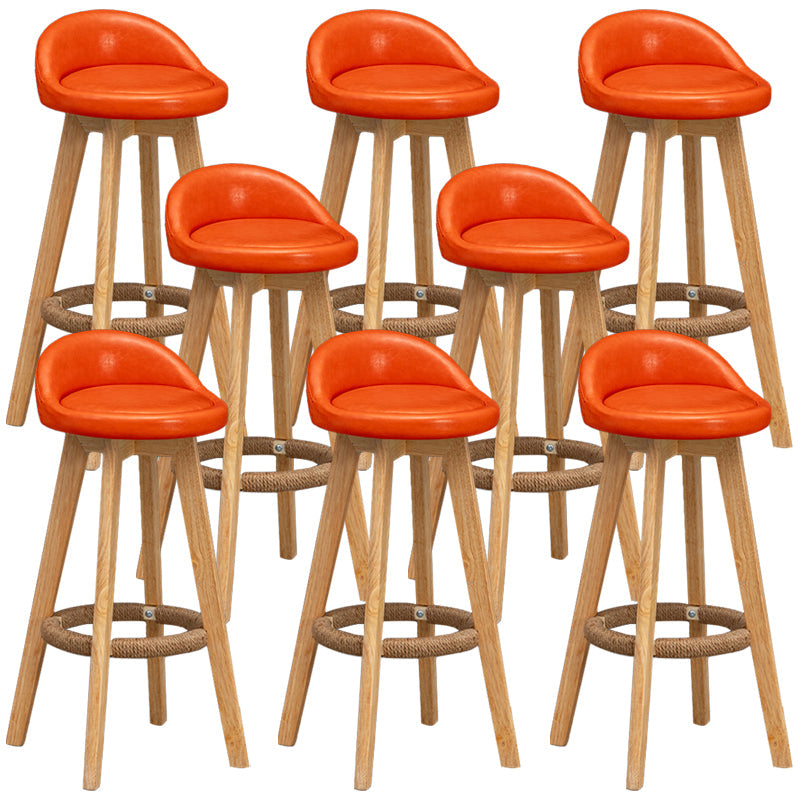 Tabouret de comptoir à dos basse du comptoir bas du bars à tabouret bas en cuir basse en cuir basse en cuir bas