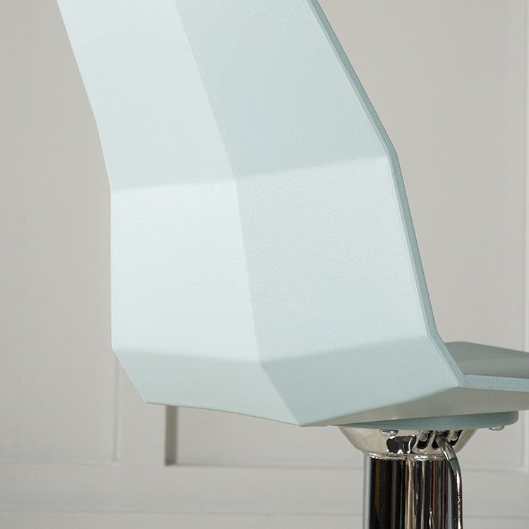 Plastique moderne basse comptoir meubles en plastique en plastique en finition mate