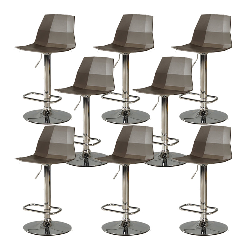 Plastique moderne basse comptoir meubles en plastique en plastique en finition mate