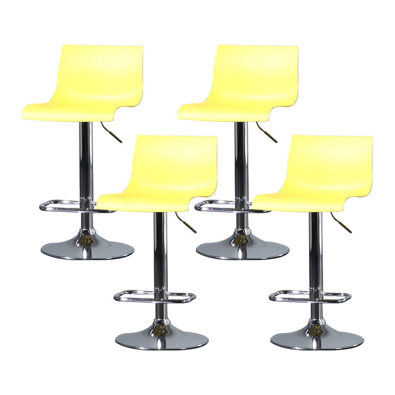 Plastique moderne basse comptoir meubles en plastique en plastique en finition mate