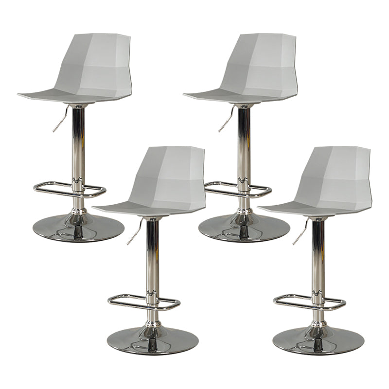 Plastique moderne basse comptoir meubles en plastique en plastique en finition mate