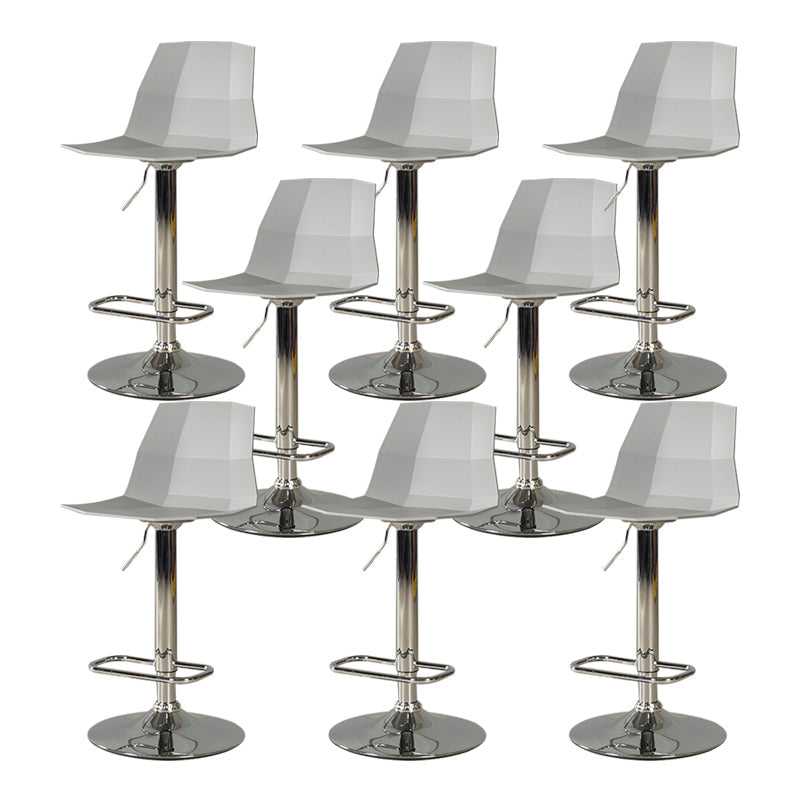 Plastique moderne basse comptoir meubles en plastique en plastique en finition mate