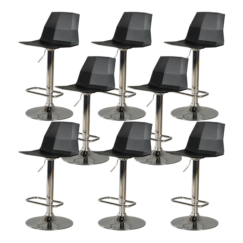 Plastique moderne basse comptoir meubles en plastique en plastique en finition mate