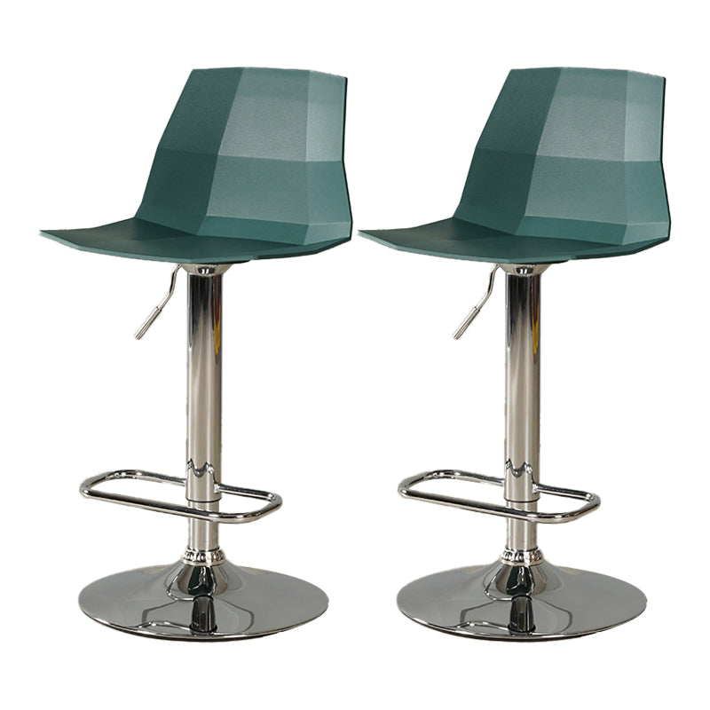 Plastique moderne basse comptoir meubles en plastique en plastique en finition mate