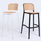 Scandinavian Stackable Bar Stool Plastic Armless Bar Stool for Living Room Clearhalo 'Bar Furniture' 'Bar Stools' 'bar_stools' 'furn' 'furn_bar_stools' 'Furniture' 'Kitchen & Dining Furniture' 6022183