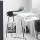 Zeitgenössischer Plastikstuhl Hocker mit Metallbasis für Wohnzimmer
