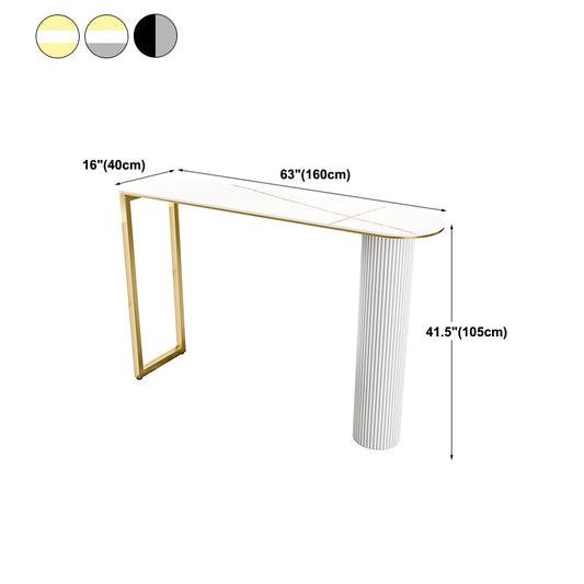 Tavolo da bar moderno sintellato in pietra tavolo da pranzo per soggiorno da cucina