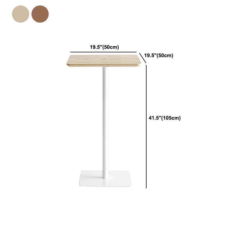 Tavolo da cocktail in altezza industriale Piedistale Bistro bar di bistro