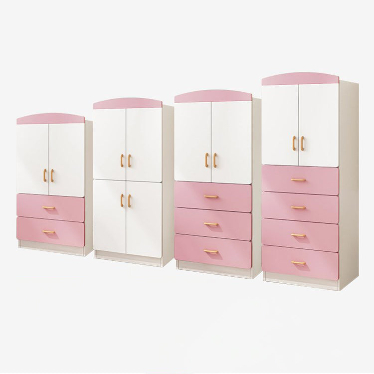 Eigentijdse stijl houten garderobe witte kleur garderobe kast voor thuis