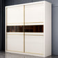 Contemporary Wooden Wardrobe White Wardrobe Closet with Sliding Door Clearhalo 'Armoires & Wardrobes' 'armoires_wardrobes' 'Bedroom Furniture' 'furn' 'furn_armoires_wardrobes' 'Furniture' 6023272