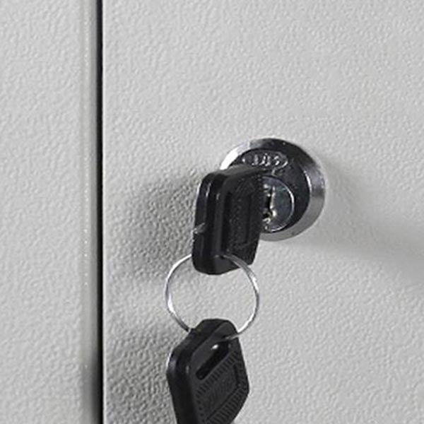 Armoire à charnière à charnière contemporaine Cabinet de garde-robe en acier pour la maison