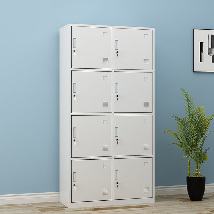 Armoire à charnière à charnière contemporaine Cabinet de garde-robe en acier pour la maison