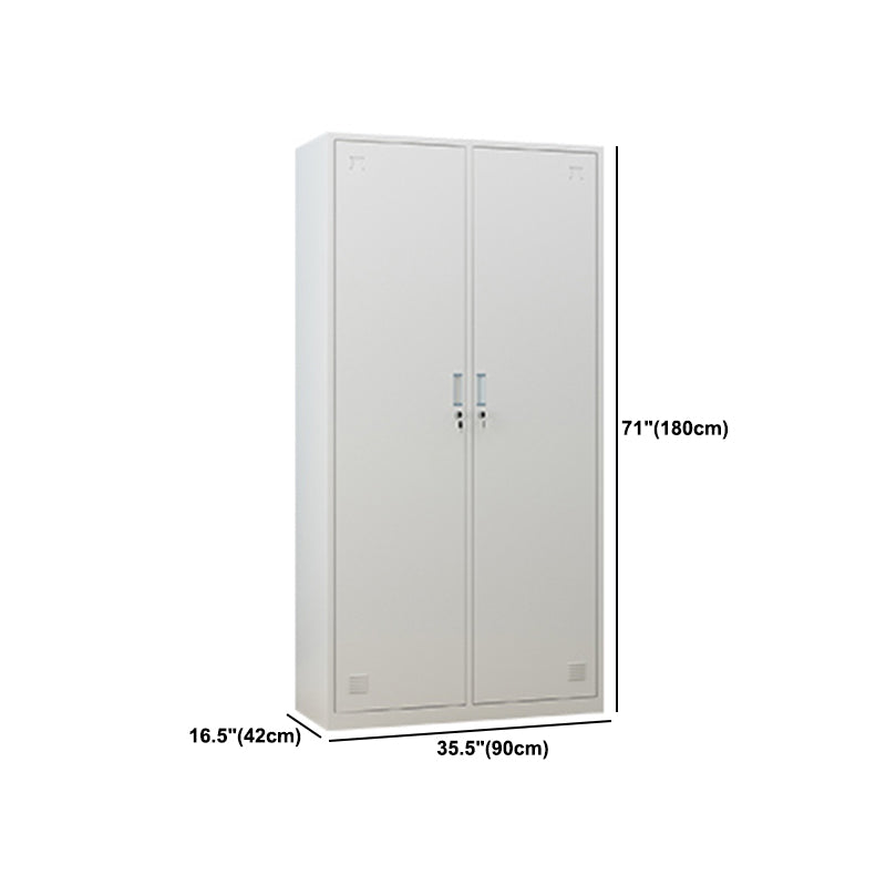 Armoire à charnière à charnière contemporaine Cabinet de garde-robe en acier pour la maison