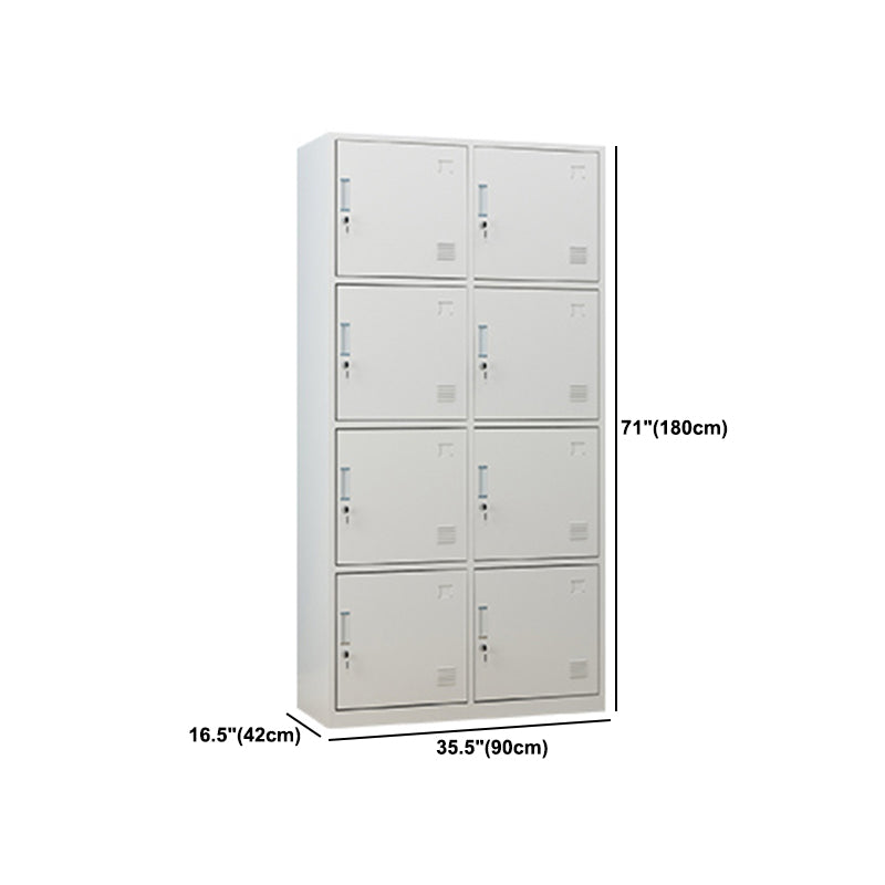 Armoire à charnière à charnière contemporaine Cabinet de garde-robe en acier pour la maison