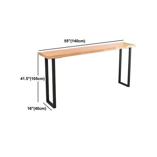 Moderno 1/2/5 pezzi tavolo da bar in legno set tavolo da bar rettangolo con sgabelli alti per cucina