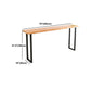 Modern 1/2/5 Pieces Wood Bar Table Set Rectangle Bar Table with High Stools for Kitchen Clearhalo 'Bar Furniture' 'furn' 'furn_home_bar_bar_sets' 'Furniture' 'Home Bars & Bar Sets' 'home_bar_bar_sets' 'Kitchen & Dining Furniture' 6023502