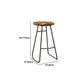 Industrial 1/2/5/6 Pieces Solid Wood Bar Table Set Rectangular Counter Set for Home Use Clearhalo 'Bar Furniture' 'furn' 'furn_home_bar_bar_sets' 'Furniture' 'Home Bars & Bar Sets' 'home_bar_bar_sets' 'Kitchen & Dining Furniture' 6023520