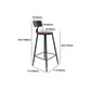 Industrial 1/2/5/6 Pieces Solid Wood Bar Table Set Rectangular Counter Set for Home Use Clearhalo 'Bar Furniture' 'furn' 'furn_home_bar_bar_sets' 'Furniture' 'Home Bars & Bar Sets' 'home_bar_bar_sets' 'Kitchen & Dining Furniture' 6023521