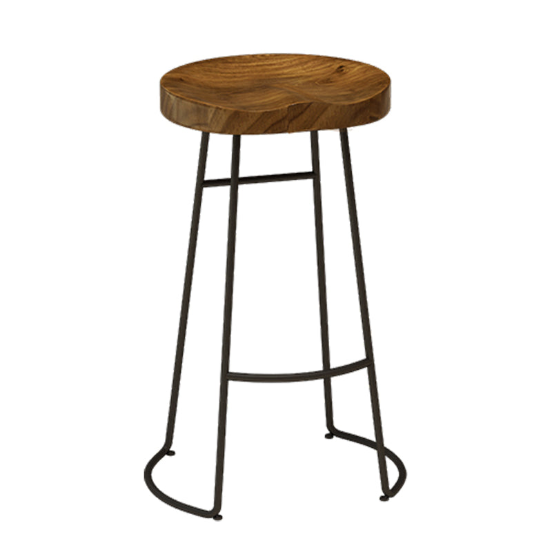 Industrial Wood Bar Set Wood 1/2/4/7/9 Pieces Rectangle Trestle Bistro Set in Natural Clearhalo 'Bar Furniture' 'furn' 'furn_home_bar_bar_sets' 'Furniture' 'Home Bars & Bar Sets' 'home_bar_bar_sets' 'Kitchen & Dining Furniture' 6023552