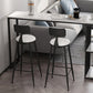 Modern Stone White Counter Set 1/2/3 Pieces Rectangle Storage Table and Stool Set Clearhalo 'Bar Furniture' 'furn' 'furn_home_bar_bar_sets' 'Furniture' 'Home Bars & Bar Sets' 'home_bar_bar_sets' 'Kitchen & Dining Furniture' 6023571