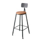 Modern Style Bar Table Set 1/7 Pieces Rectangle Wood Counter Table with Stools Clearhalo 'Bar Furniture' 'furn' 'furn_home_bar_bar_sets' 'Furniture' 'Home Bars & Bar Sets' 'home_bar_bar_sets' 'Kitchen & Dining Furniture' 6023659