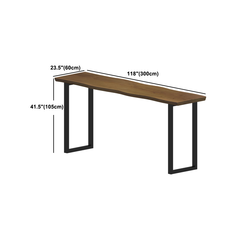 Modern 1/9 Pieces Bar Table Set Rectangle Wood Counter Table with High Stools for Balcony Clearhalo 'Bar Furniture' 'furn' 'furn_home_bar_bar_sets' 'Furniture' 'Home Bars & Bar Sets' 'home_bar_bar_sets' 'Kitchen & Dining Furniture' 6023703