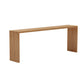 Luxurious Rectangle Pub Table Set 1/5/9 Pieces Wooden Counter Table with Backless Stools Wood 94"L x 16"W Clearhalo 'Bar Furniture' 'furn' 'furn_home_bar_bar_sets' 'Furniture' 'Home Bars & Bar Sets' 'home_bar_bar_sets' 'Kitchen & Dining Furniture' 6023709