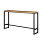 Moderne stijl 1/5/9-delige bartafelset rechthoekig grenenhouten aanrechttafel voor café