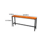 Modern Bar Table Set 1/5 Pieces Rectangle Pine Wood Counter Table with Stools Clearhalo 'Bar Furniture' 'furn' 'furn_home_bar_bar_sets' 'Furniture' 'Home Bars & Bar Sets' 'home_bar_bar_sets' 'Kitchen & Dining Furniture' 6023777