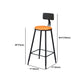 Modern Bar Table Set 1/5 Pieces Rectangle Pine Wood Counter Table with Stools Clearhalo 'Bar Furniture' 'furn' 'furn_home_bar_bar_sets' 'Furniture' 'Home Bars & Bar Sets' 'home_bar_bar_sets' 'Kitchen & Dining Furniture' 6023780