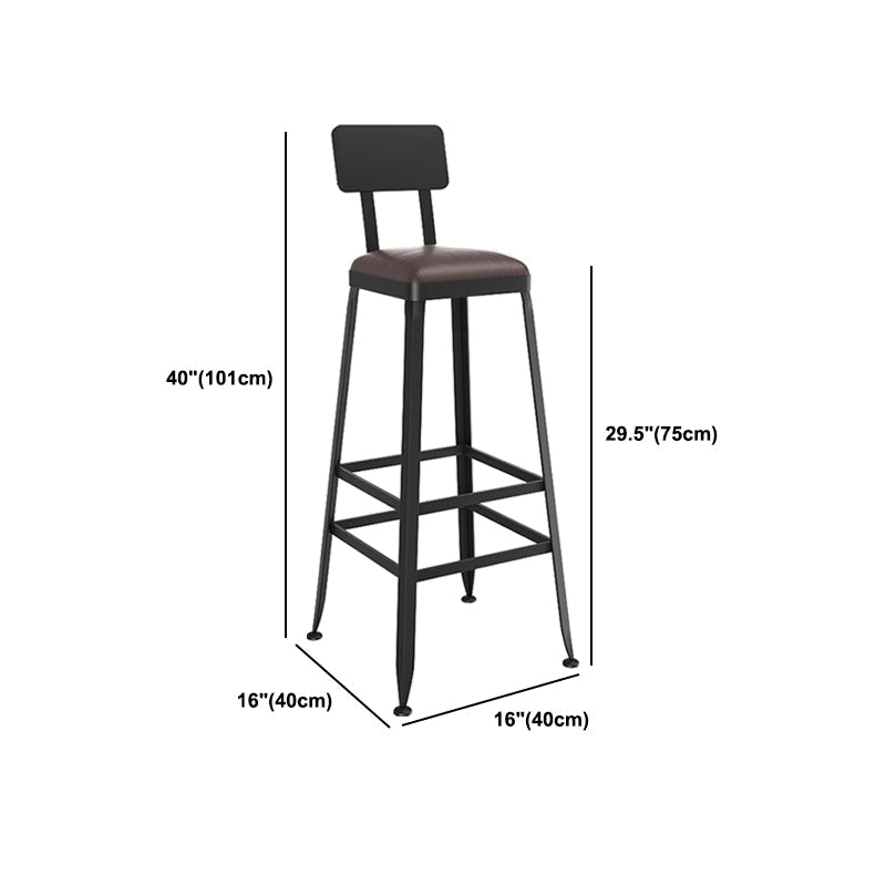Modern 1/5 Pieces Bar Table Set Rectangle Stone Counter Table with Stools for Cafe