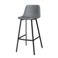 Modern 1/5 Pieces Bar Table Set Rectangle Stone Counter Table with Stools for Dining Room Light-Grey 30"H Stool (Single) Clearhalo 'Bar Furniture' 'furn' 'furn_home_bar_bar_sets' 'Furniture' 'Home Bars & Bar Sets' 'home_bar_bar_sets' 'Kitchen & Dining Furniture' 6023896