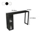 Modern 1/5 Pieces Bar Table Set Rectangle Stone Counter Table with Stools for Dining Room Clearhalo 'Bar Furniture' 'furn' 'furn_home_bar_bar_sets' 'Furniture' 'Home Bars & Bar Sets' 'home_bar_bar_sets' 'Kitchen & Dining Furniture' 6023905