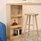 Industrial Bar Table Set 1/2/3 Pieces Rectangle Pine Wood Counter Table for Living Room Clearhalo 'Bar Furniture' 'furn' 'furn_home_bar_bar_sets' 'Furniture' 'Home Bars & Bar Sets' 'home_bar_bar_sets' 'Kitchen & Dining Furniture' 6023916
