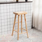 Set da tavolo moderno da pub rettangolare, tavolo da bancone in legno da 1/2/3 pezzi con sgabelli senza schienale