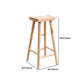 Set da tavolo moderno da pub rettangolare, tavolo da bancone in legno da 1/2/3 pezzi con sgabelli senza schienale