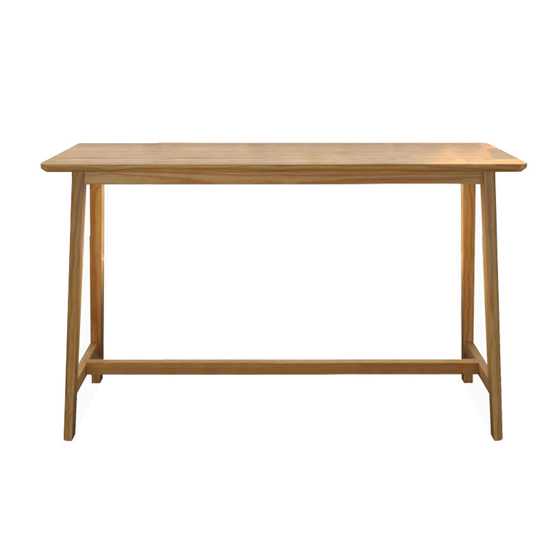 Set da tavolo moderno da pub rettangolare, tavolo da bancone in legno da 1/2/4 pezzi con sgabelli senza schienale