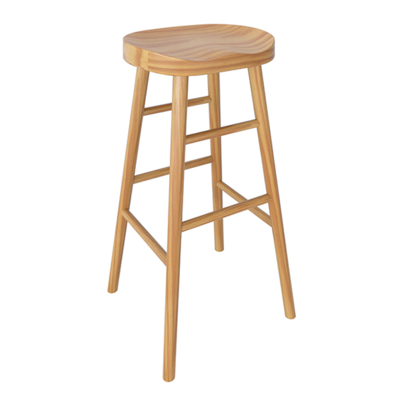Set da tavolo moderno da pub rettangolare, tavolo da bancone in legno da 1/2/4 pezzi con sgabelli senza schienale
