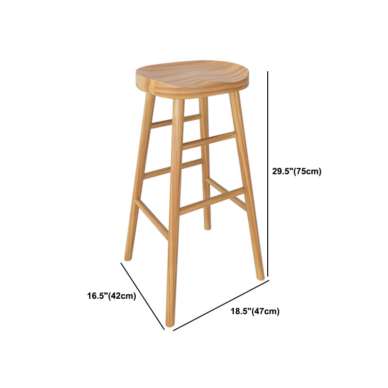 Set da tavolo moderno da pub rettangolare, tavolo da bancone in legno da 1/2/4 pezzi con sgabelli senza schienale