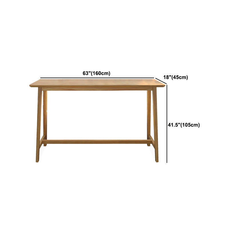 Set da tavolo moderno da pub rettangolare, tavolo da bancone in legno da 1/2/4 pezzi con sgabelli senza schienale