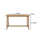 Set da tavolo moderno da pub rettangolare, tavolo da bancone in legno da 1/2/4 pezzi con sgabelli senza schienale