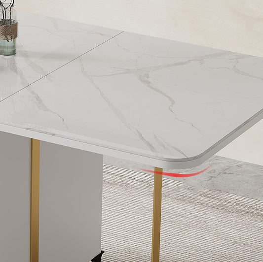 Juego de mesa plegable de estilo moderno 1/2/3/7 piezas de comedor para el hogar