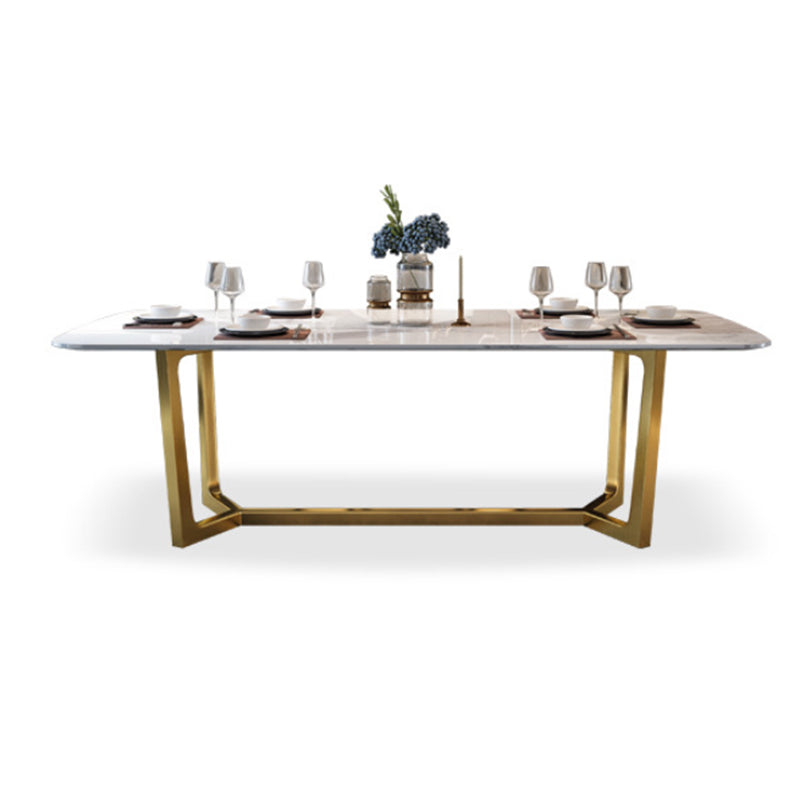 Modern Style Rectangle Table Set 1/4/5/7 Pieces Dining Set for Home