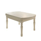 Traditional Wooden Table Set 1/4/5/7 Pieces Dining Set for Home White 54.3"L x 54.3"W Clearhalo 'Dining Room Sets' 'Dining Tables & Seating' 'dining_room_set' 'furn' 'furn_dining_room_set' 'Furniture' 'Kitchen & Dining Furniture' 6024097