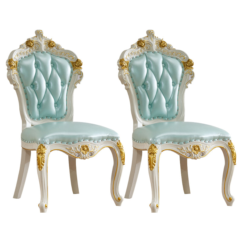 Ensemble de table de rectangle de style Victoria 1/2/3/7 Pièces Pièces Ensemble de restauration pour la maison