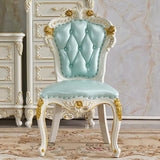 ビクトリアスタイルの長方形テーブルセット1/2/3/7ピース家庭用ダイニングセット