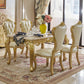 ビクトリア長方形のテーブルセット1/2/5/7ピース自宅で使用するためのダイニングセット
