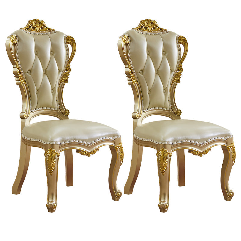 ビクトリア長方形のテーブルセット1/2/5/7ピース自宅で使用するためのダイニングセット